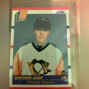 Jaromir Jagr Score rookie card